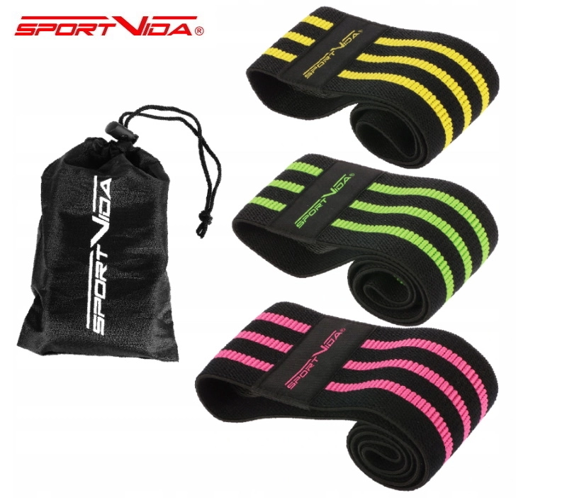 SportVida 3in1 set High Resistance Band