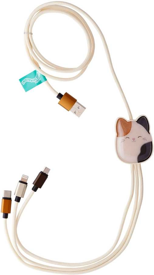 Squishmallows 3in1 charging cable (1.2M)