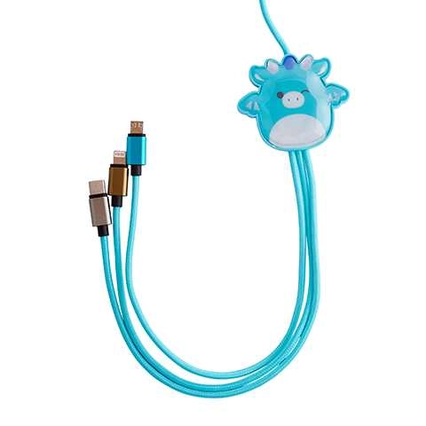 Squishmallows 3in1 charging cable (1.2M)
