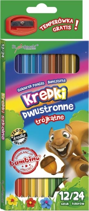 St. Majewski Double-sided pencil crayons 24