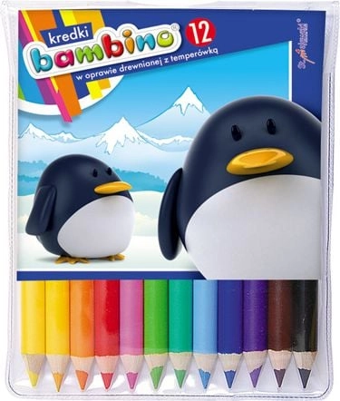 St. Majewski BAMBINO crayons in a