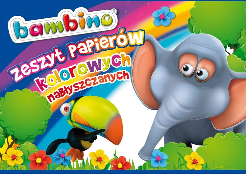 St. Majewski Zeszyt papierów kolorowych nabłyszczanych