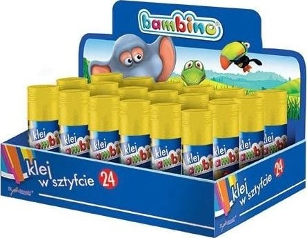 Glue stick 9g (24 pcs) BAMBINO