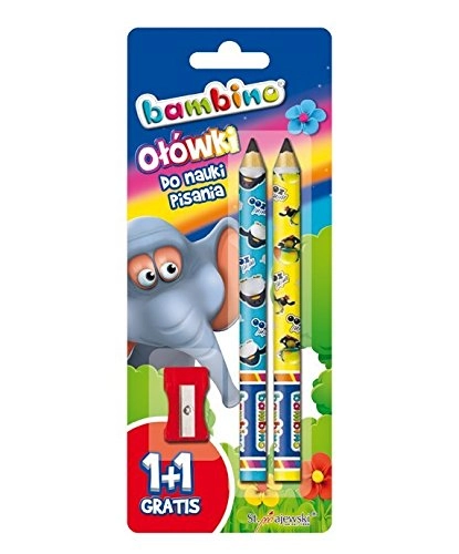 Bambino 1+1 pencils for learning to