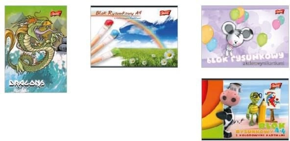 St. Majewski Drawing pad A4 16k