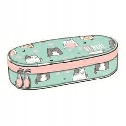 Pencil case stiffened pouch with inner