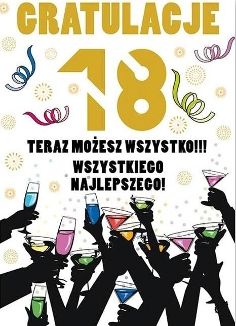 Stamp Karnet Party naklejany B6+koperta Urodziny