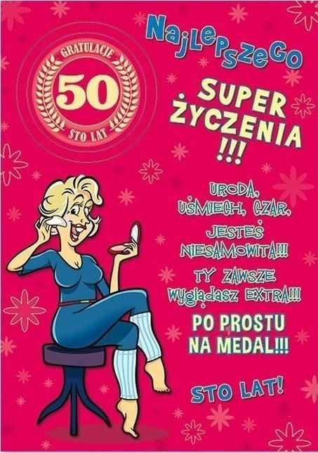 Stamp Karnet Party naklejany B6+koperta Urodziny