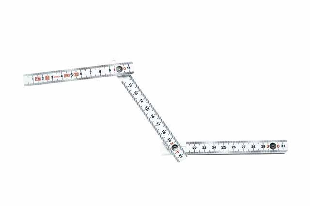 Stanley Plastic folding measure 2m 16mm