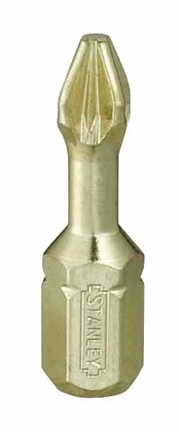 Stanley Tip 1/4"/25mm Pozidriv EXTRA
