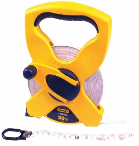 Stanley Fiberglass Measure Open Case 30m