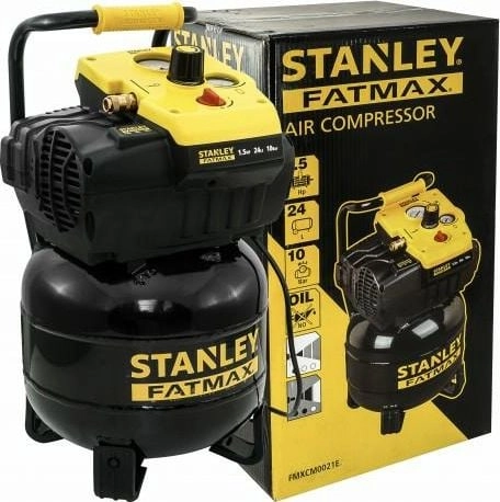 STANLEY OIL-FREE COMPRESSOR 24L / 10BAR