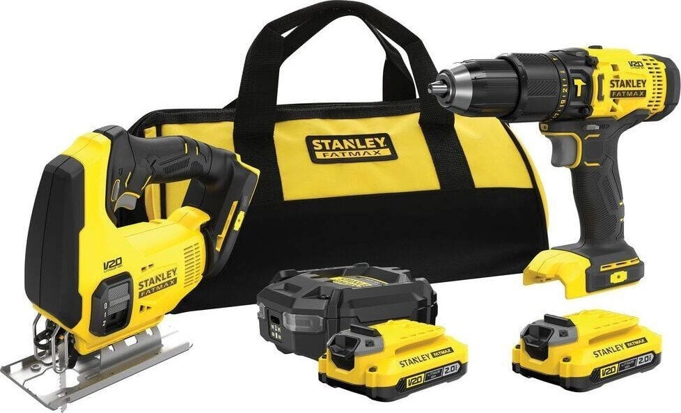 Stanley 6-piece power tool set (SFMCK212D2S-QW)
