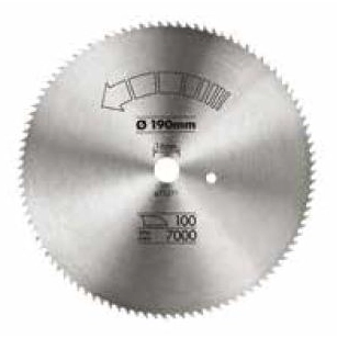 Circular saw made of chrome steel