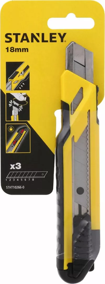 Stanley PLASTIC KNIFE WITH 3 TPR