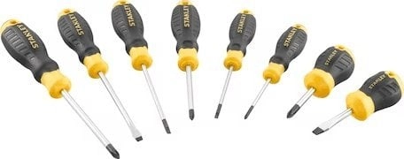 Stanley ST. SCREWDRIVERS 8 pcs. C/GRIP