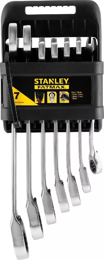 Flat eye wrenches with slots and