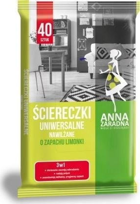 Staples ściereczki nawilżane uniwersalne anna zaradna