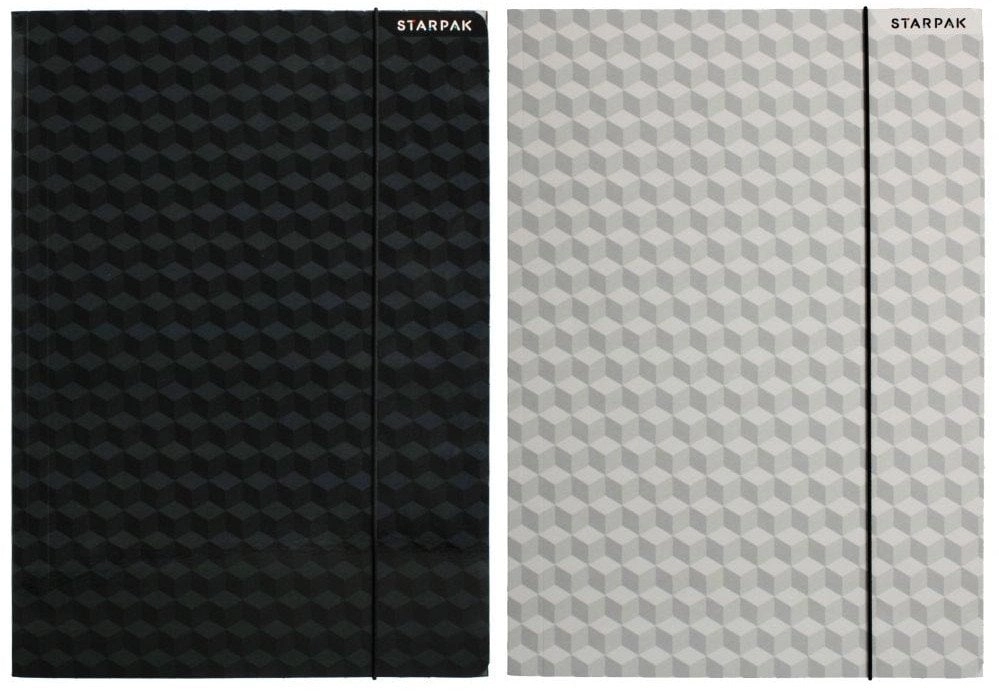 A4 Cube STARPAK folder with elastic