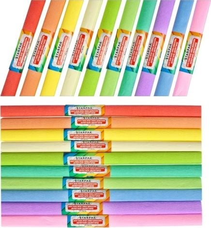 Starpak CRIPPLED Tissue Paper 50X200CM MIX