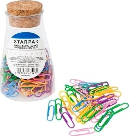 Colored paper clips 150 pcs 338215