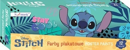Poster paints 12 colors 20ml Stitch