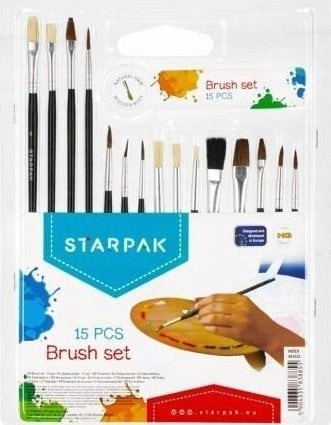 Starpak School brushes set of 15