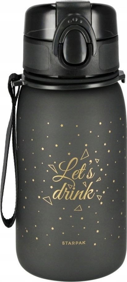 Starpak BIDON 400ML OMBRE BLACK-GOLD STK