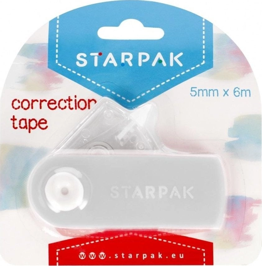 Starpak KOREKTOR W TASMIE 5MMX6MB SZARY