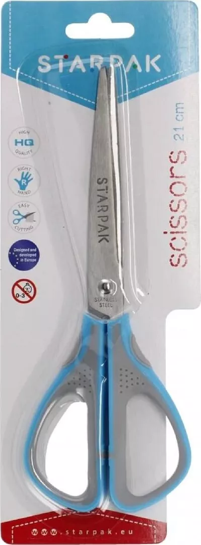 School scissors 21 cm STK NOZ33