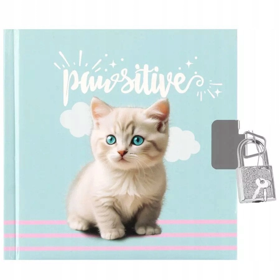 DIARY ZAM 135X135 CUTIES KITTY PBH12/96