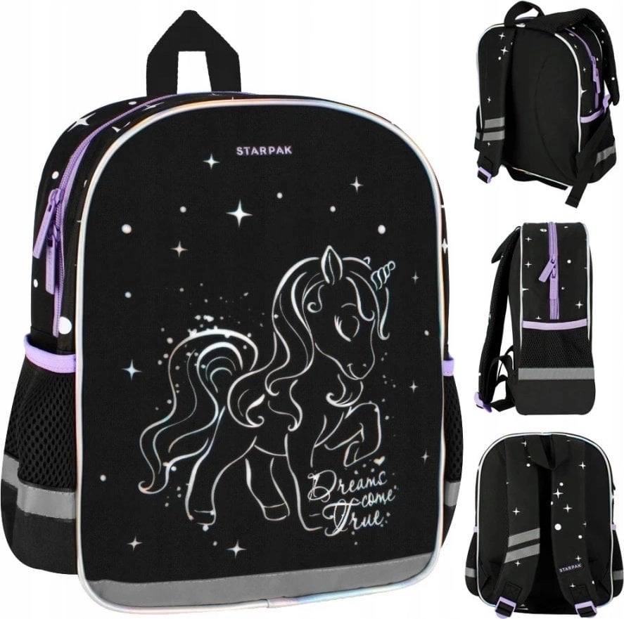 Starpak PLECAK S-MID UNICORN HOLO STK
