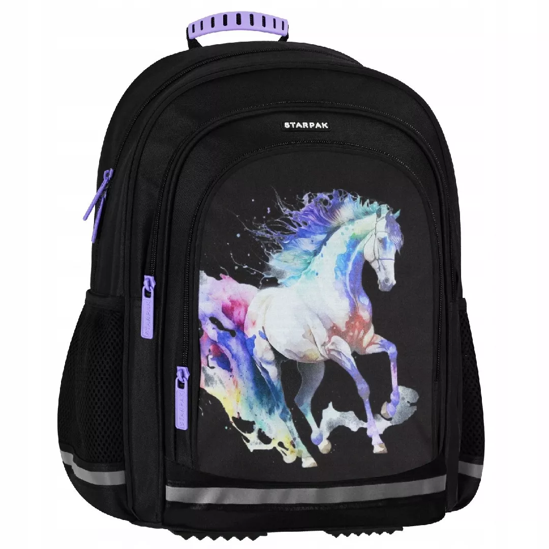 HORSES SCHOOL BACKPACK STK-14 PB1/12 5905523681154