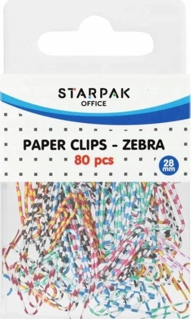 Starpak SPINACZ MET ZEBRA 80SZT OFFICE