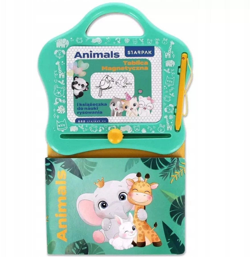 MAGNET BOARD KSIAZ LEARNING DRAWINGS ANIMALS