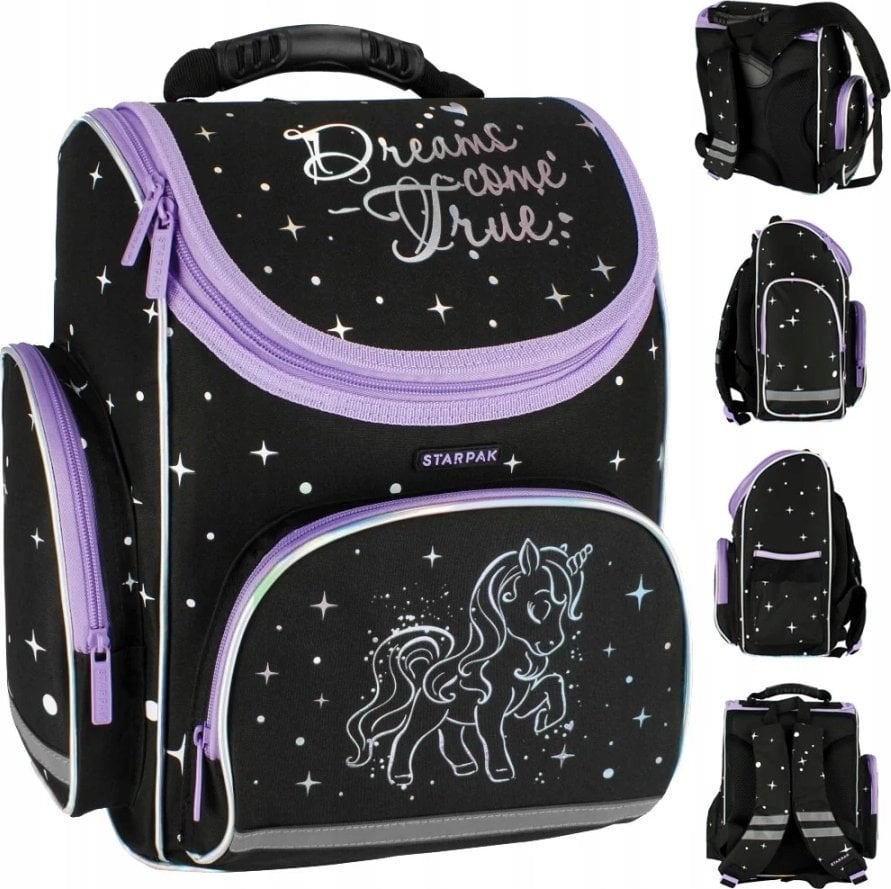 Starpak TORNISTER UNICORN HOLO STK-24 PB