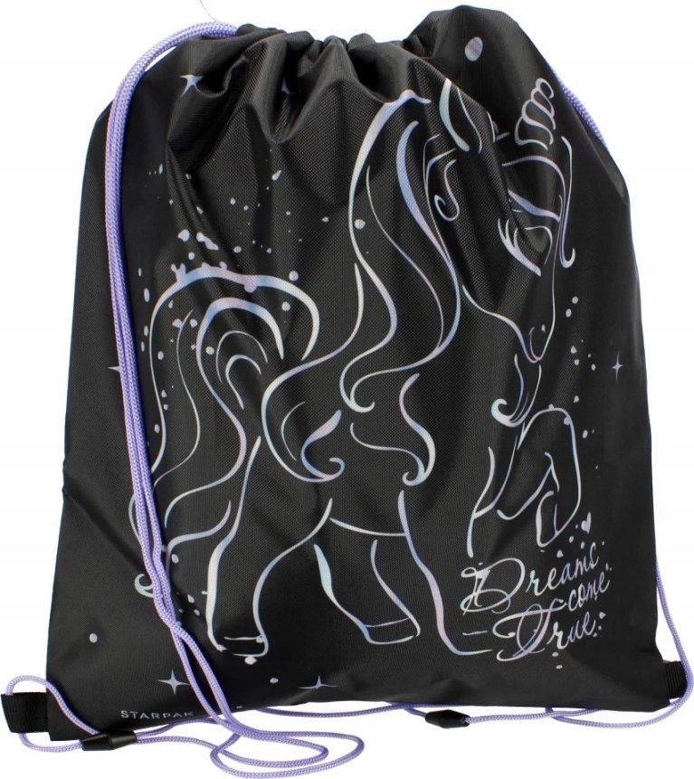 UNICORN SHOULDER BAG BLACK STARPAK 527157