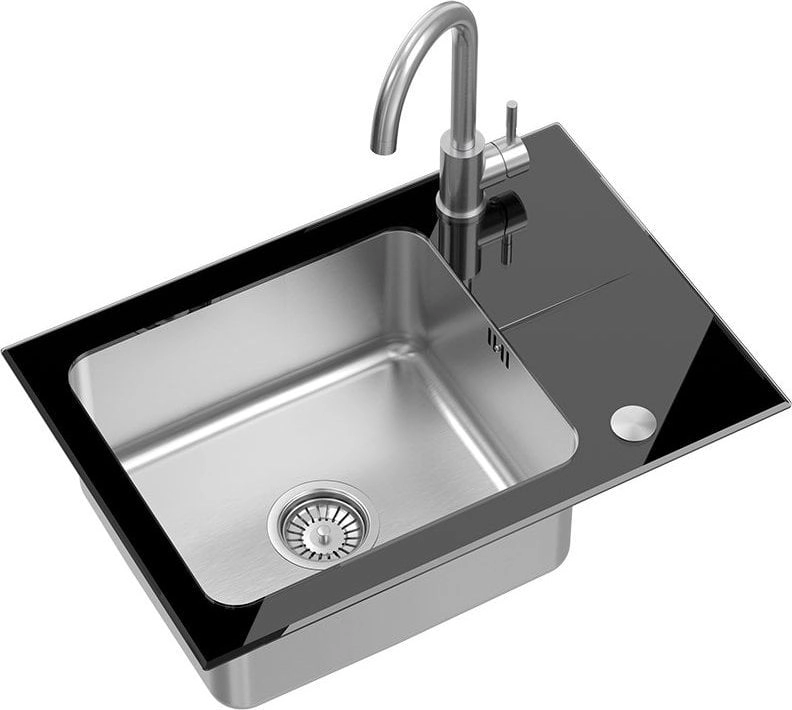Steiner HUGH 116 sink steel bowl