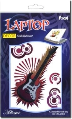 Sticker BOO Dekoracja na laptopa Gitara