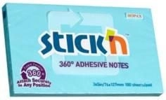 Self-adhesive notebook 360 degrees blue 100