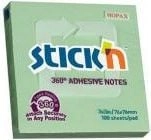360 degree self-adhesive notebook green 100