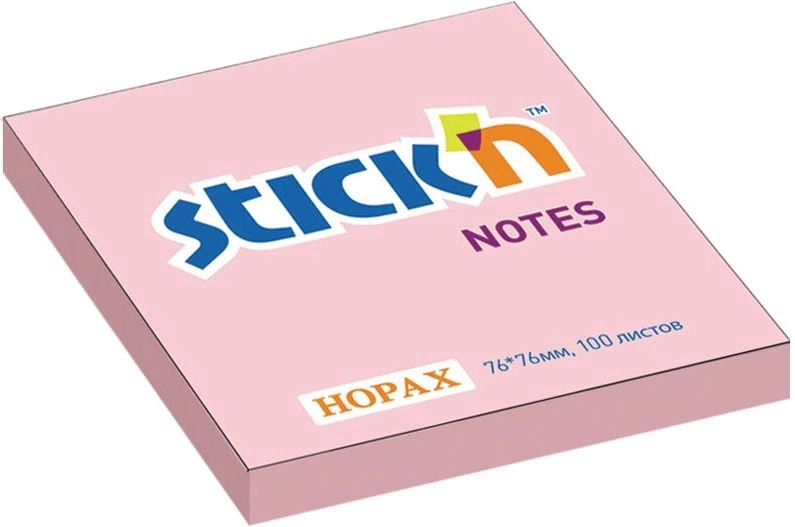 Pastel pink self-adhesive notebook 205539 4712759211489