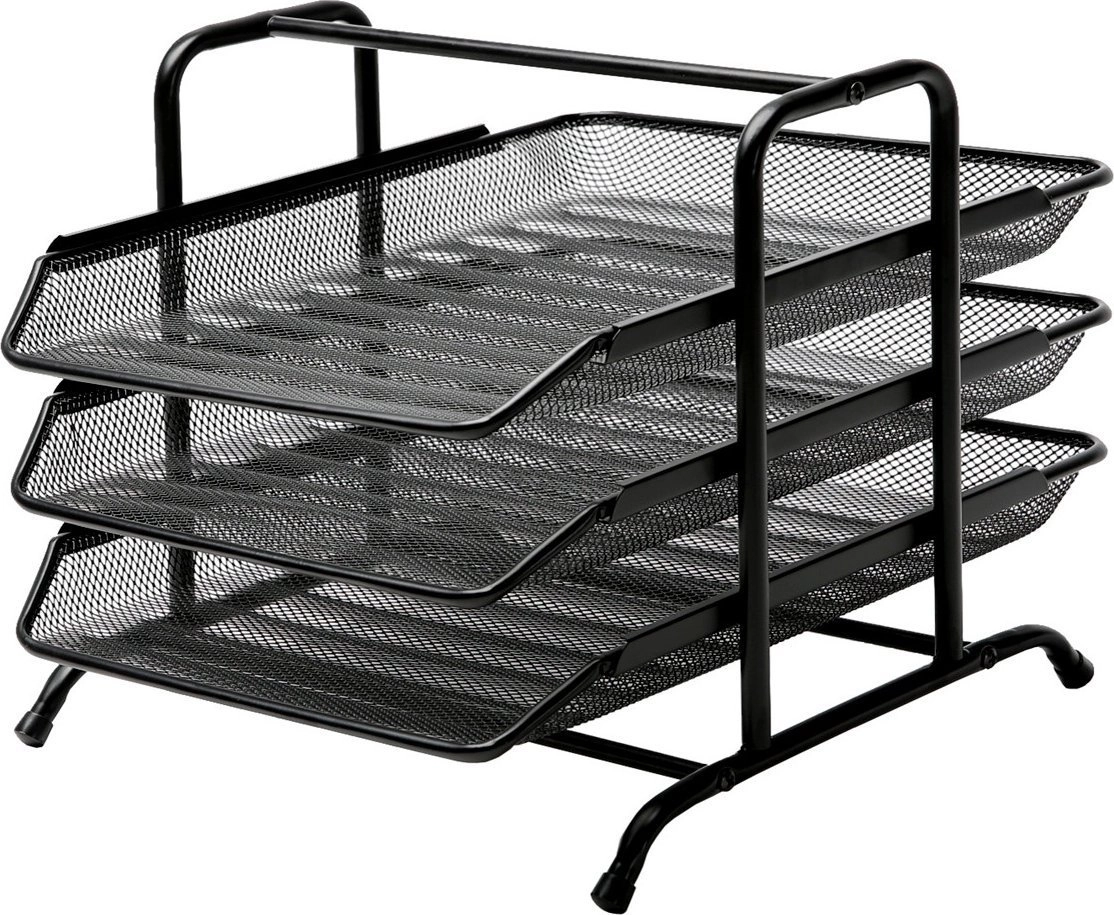 Stickn Letter tray set wire metal