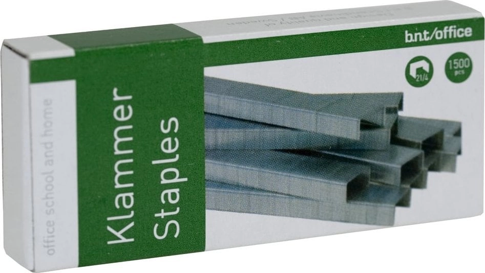 Staples BNT/Office 21/4 steel 1500 pcs/pack