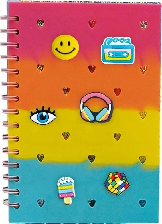 Stnux STNUX Notebook with multicolor pins