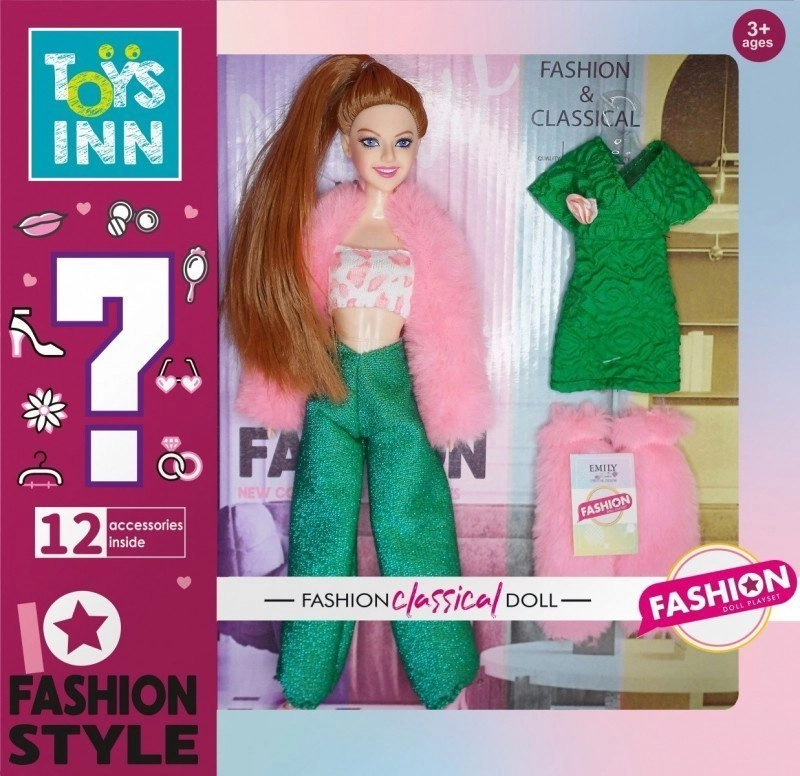 Lalka Emily Fashion Pink 8080 Stnux