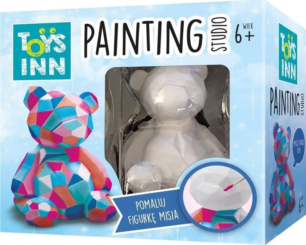 Stnux Paintable figurine Teddy bear STN