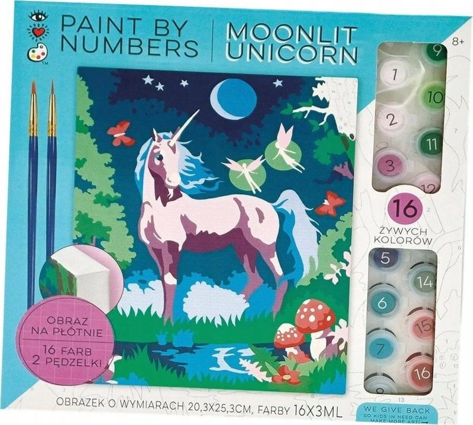 Painting by numbers - STnux Unicorn