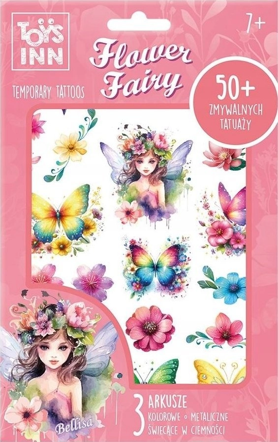 Stnux Tatuaże Flower Fairy Bellisa 9308