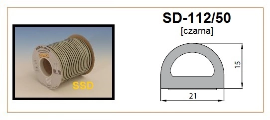 Stomil Sanok GASKET DGP 21x15 BLACK